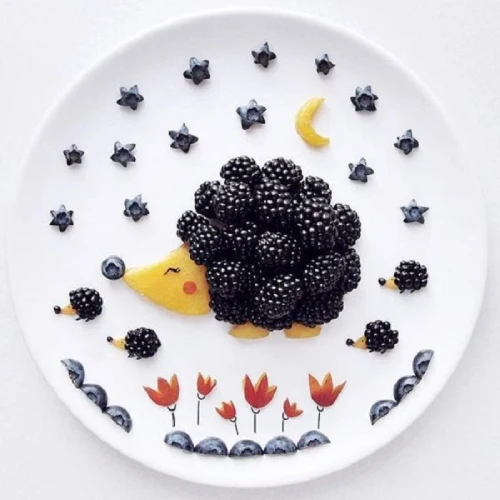 43 ایده جذاب تزئین غذای کودک ( تزئین غذا، میوه در شکل حیوانات)