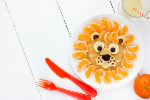 43 ایده جذاب تزئین غذای کودک ( تزئین غذا، میوه در شکل حیوانات)
