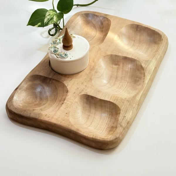 2025_10_15_13_39_IMG_7906 ظرف چوبی تنقلات طرح فیروزه